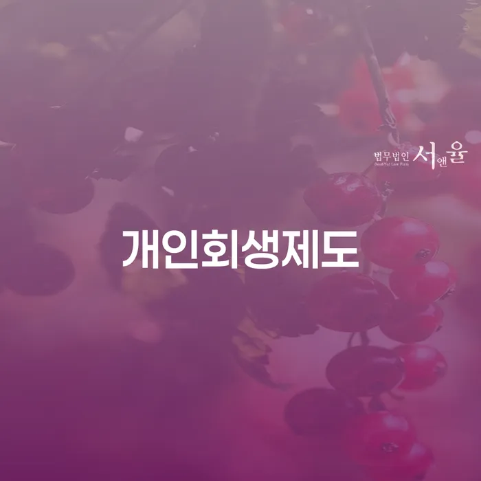 개인신용회복지원제도 채무조정제도을 이용하여 잘 하는 법률사무소