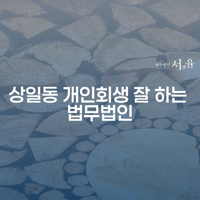 상일동 개인회생 잘 하는 법무법인