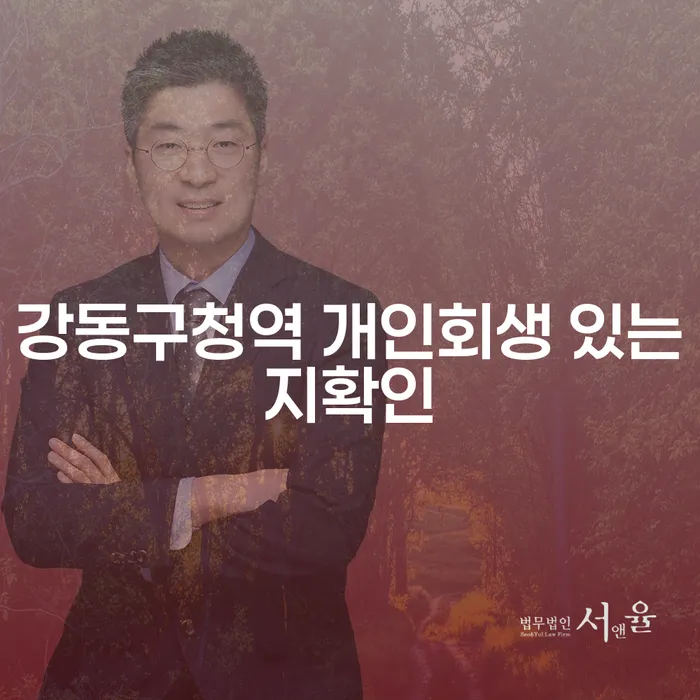 강동구청역 개인회생 있는지확인