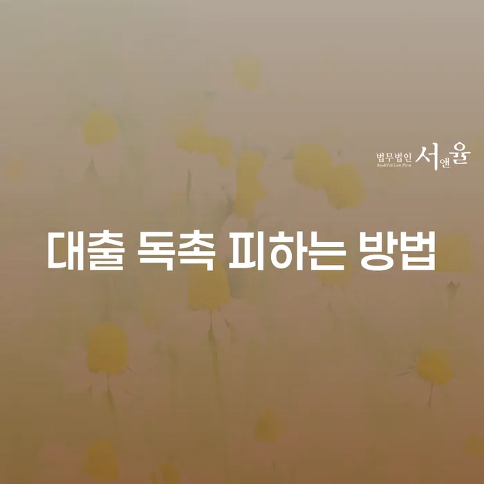 대출 독촉 피하는 방법: 어떻게 채무 문제를 해결할 수 있을까요?
